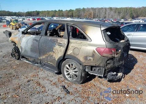 2018 Kia Sorento 2.4L L from USA, damaged, VIN 5XYPG4A32JG423863